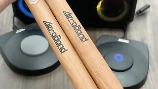 Playing the drums no longer annoys others.#aeroband #pocketdrum #drums #drumshop #drumkit