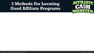 AFFILIATE CASH MONSTER - 3/6