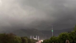 Beautiful view of Islamabad