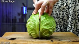 Cabbage with onions is tastier than meat! Why didn't I know this recipes 6 ASMR