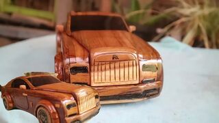 How to Make Rolls Royce / Most Expensive Car With Wood
