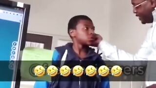Kylian Mbappé collège. C’est vraiment lui ? #football #college #kylianmbappe #mbappe #humour #shorts