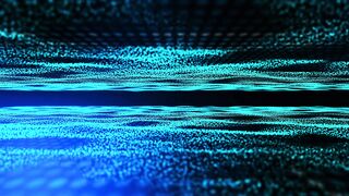 Blue Water Particles