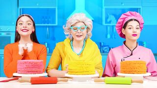 Défi De Cuisine Moi vs Grand-Mère | Hacks de Cuisine Étonnantes par Multi DO Smile