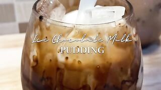 Ice Chocolate Milk Pudding