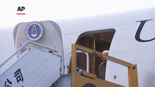 US Treasury Secretary arrives in Beijing.