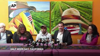 Farmworker who survived mass shooting at Northern California mushroom farm sues owner.