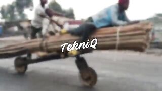 world most Riding Handmade Scooters in Congo(