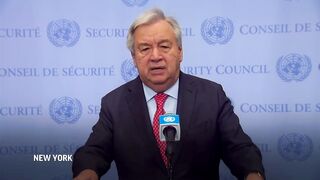 U.N. Chief blames Israel's war strategy in Gaza for killing aid workers.