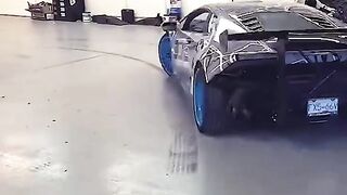 Drifting Lamborghini