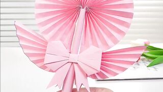 Chapter 9: Making a Fairy Stick Fan!  It’s fun to look at, and it can even transform!  #handmadediy #fairystick #fan#Ealiya