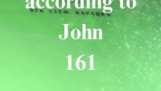 The Gospel according to John 161