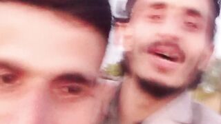 بھاٸی کیساتھ افطاری سے واپس آتے ہوۓ۔۔۔۔