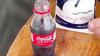 كوكاكولا مع بعض الملح