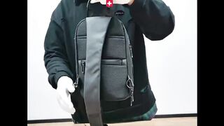Men's Chest Bag Fashion New Solid Color Chest Bag