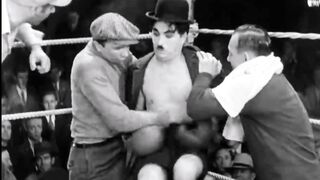 Charlie Chaplin - Boxing Match - 1931- Charlie Chaplin Game - Charlie Chaplin Funny