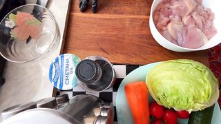 Shawarma. How to cook homemade shawarma. A delicious and quick recipe shawarma