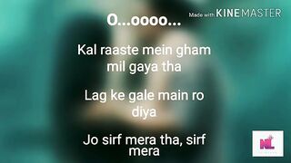 Humnava Mere song Karaoke With Lyrics a series
