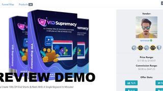 VidSupremacy 2024 APP Review:  Vid Supremacy AI App Create 100s Of Viral Shorts & Reels