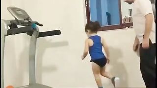 Baby walking