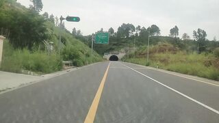Beautiful Hazara Motorway Abbottabad Tunnel 1 Full Video Hazara Motorway Mansehra 4K View