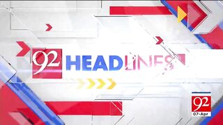 General Elections Announced in Pakistan_ _ 92 News Headlines 02 PM _ 7 April 2024 _ 92NewsHD.