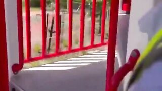 "This is your kid." Playground safety expert