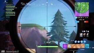 10 minutes of the LUCKIEST plays I've ever seen in Fortnite #3