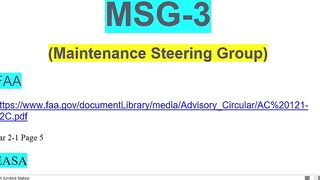 ِAircraft Maintenance Steering Group 3