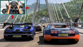 Bugatti Veyron - Forza Horizon 5 Realistic Driving | Logitech G29 Gameplay