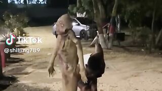 Scary funny prank