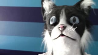 CatDad Feeds His Kitties In Cat Mask Fail! (Original Video)