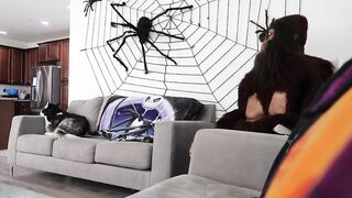 Husky Pranked By Scary Big Foot!
