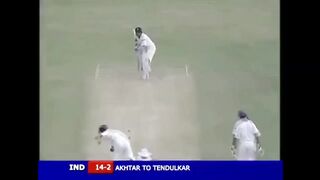 Shoaib akhtar bouncer to sachin