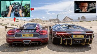 Koenigsegg Agera RS - Forza Horizon 5 Realistic Driving | Logitech G29 Gameplay