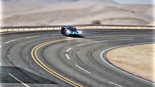 Bugatti drifting