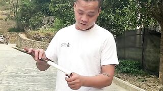 Superhero Amazing magic trick and treating video viral short