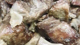 لحم محمره بالزبده البلدى