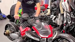 James And the super bike Machine