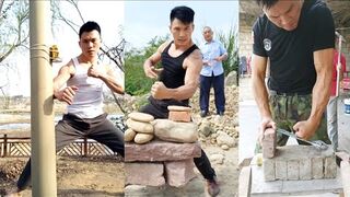 Chinese Strong Man - Don't Try This Workouts At Home - Strong Chinese Man