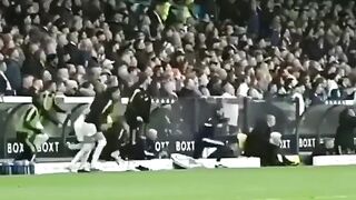 Reaksi penonton dari dekat paska madrid cetak gol! Super heboh!