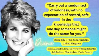Princess Diana Motivational Inspirational Quotes