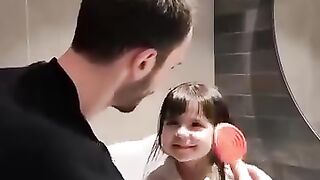 father and daughter