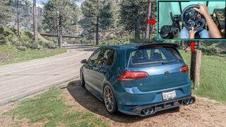 2024 Volkswagen Golf R - Forza Horizon 5 Realistic Driving | Logitech G29 Gameplay