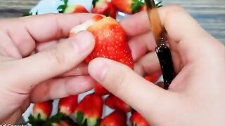 Strawberry juice recipe short video