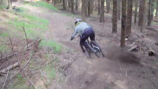 Airborne Adventures: Mountain Biking Excitement