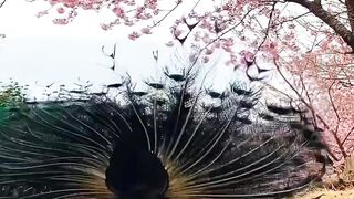 Beautiful Peacock Dancing Use headphones for better sound quality.....