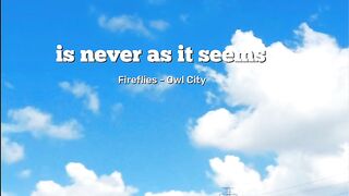 Fireflies - lyrics