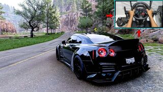 R35 2020 Top Speed Forza Horizon 5 Realistic Driving | Logitech G29 Gameplay