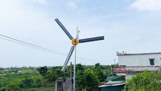 - I make 220v electric Wind Turbine generator_